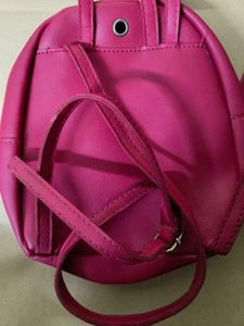 Chic Pink Mini Backpack