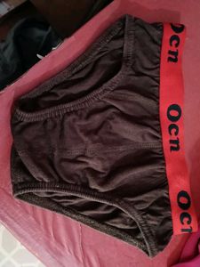kid's comfortable brown brief