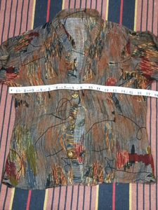 ​Stylish Multi-color Ethnic Kurti Jacket / Shrug