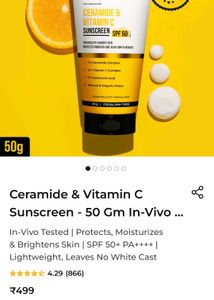 Dr. Sheth's Ceramide &amp; Vitamin C Sunscreen