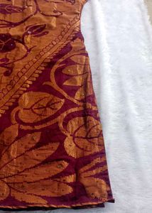 Elegant Silk kurti with Embellishments