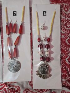 Hand Crafted Necklace and Earring Sets Handmade
