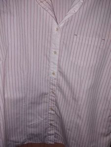 Striped White Shirt