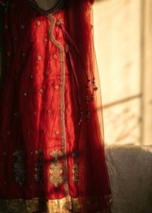 Dreamy Red Kurti With Dupatta