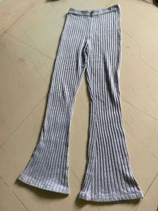 Ribbed Flared Bell Bottom Pants