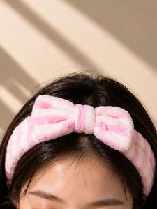 Cute Plush Bow Headbands Set of 3