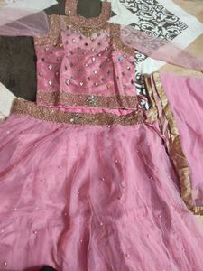 Elegant Pink Lehenga Choli Set