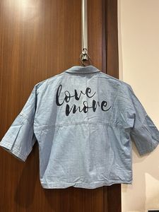 Light Wash Denim Shirt
