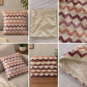 Chevron Pattern Accent Pillow
