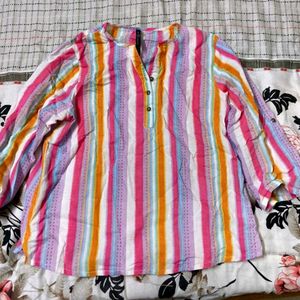 Colorful Striped Kurta