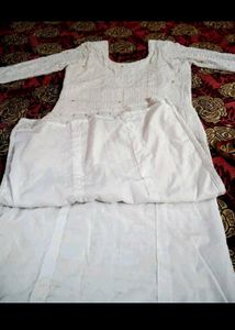 Pure Lakhnawi Chicken Kurta, Inner Attached