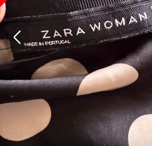 Zara pleated wrap skirt