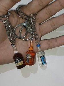 miniature liquor keychains