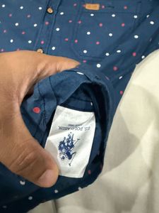 US Polo Assn Polka Dot Shirt