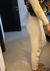 White Mom Jeans
