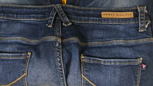 US Polo Assn blue women jeans