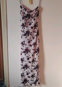 Elegant Floral Maxi Dress