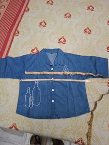 Blue Denim Co-ord Set
