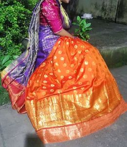 Vibrant Half Saree