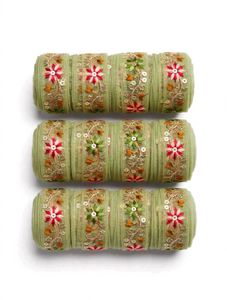 Embroidered Lace Trim - 9 Meters