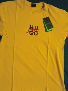 Weekend Sale Yellow Graphic T-Shirt