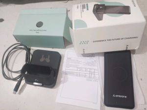 Wireless charging powerbank Ambrane seal pack