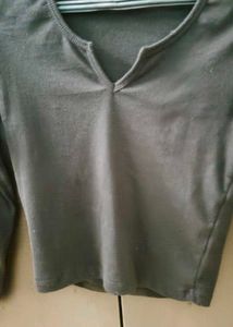 BROWN FITTED TOP 🤎
