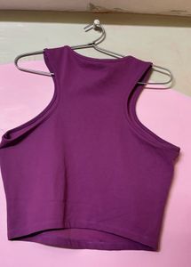 💙Stylish Purple Co-ord Set For Gym 💙