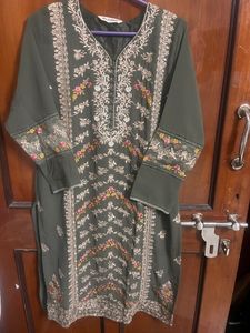 Mehandi Colour Suit