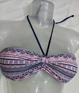Boho Print💙 Bandeau Bikini Top