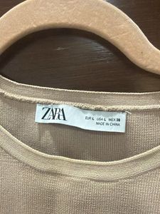 Zara Ribbed Knit Tank Top
