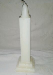 Diwali White Candle