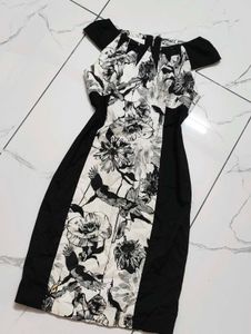Chic Off-Shoulder Floral Dress