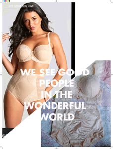 Elegant Lace & Satin Lingerie Shapewear Set