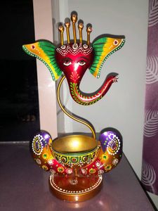 Handcrafted Ganesha Tealight Holder