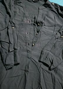 Stylish Dark Blue Kurta