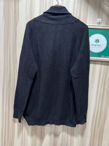 Jack &amp; Jones Black Shawl Collar Knit Cardigan