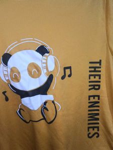 Cute Panda Music T-Shirt