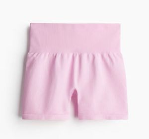 H&M Light Pink Seamless Sports Shorts/Hotpants