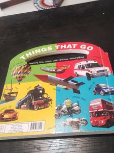 Things That Go Window Handle Book