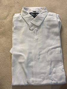 Classic White Men's Shirt