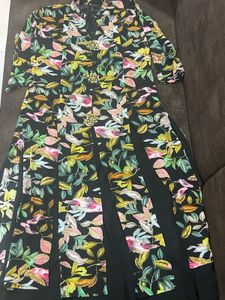 Chic Floral Print Maxi Dress