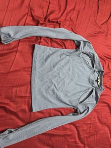 Ribbed Long Sleeve Top