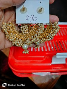 Heavy Pearl Earring