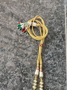 Long jewellery with earings