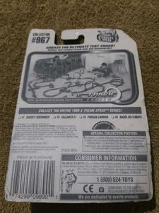 Hot Wheels 1999 X-Treme Speed Porsche Carrera Die-