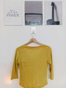 Mustard Yellow Cardigan