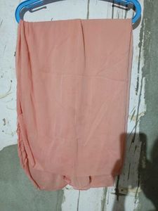 Elegant Peach Kurta Set with Dupatta