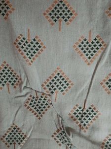 Light Blue Printed Kurta