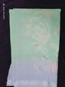 Beautiful Floral Print Saree